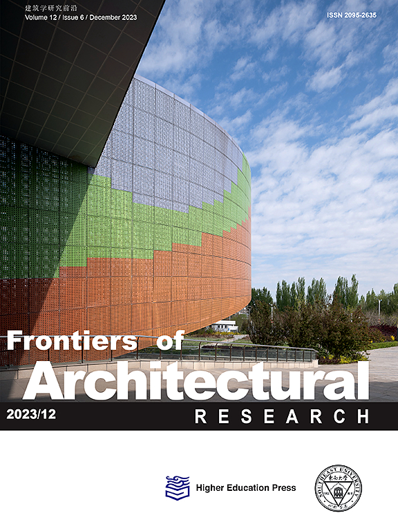 Go to journal home page - Frontiers of Architectural Research